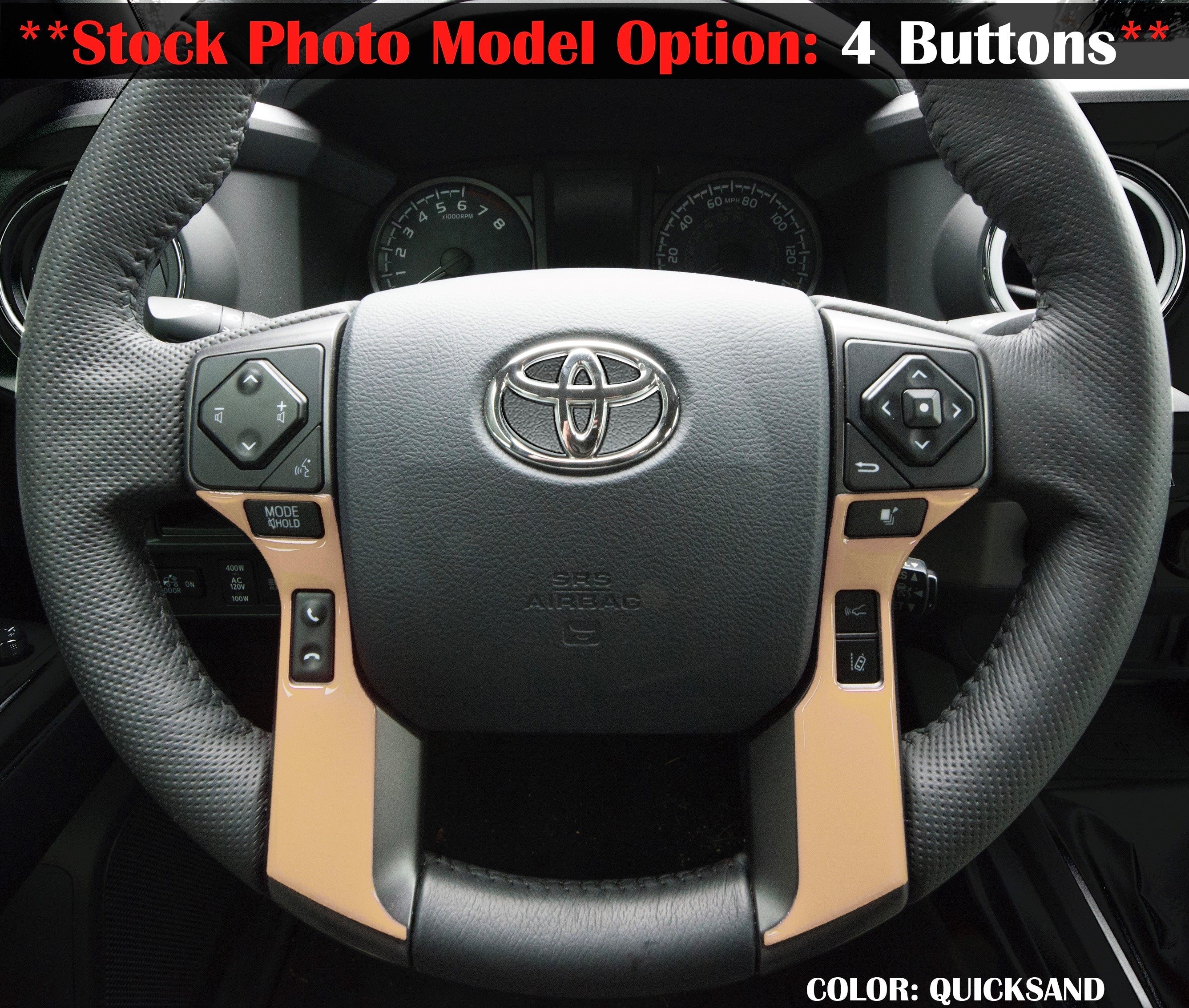 Tufskinz Steering Wheel Trim For Tundra (2014-2021) - Image 4