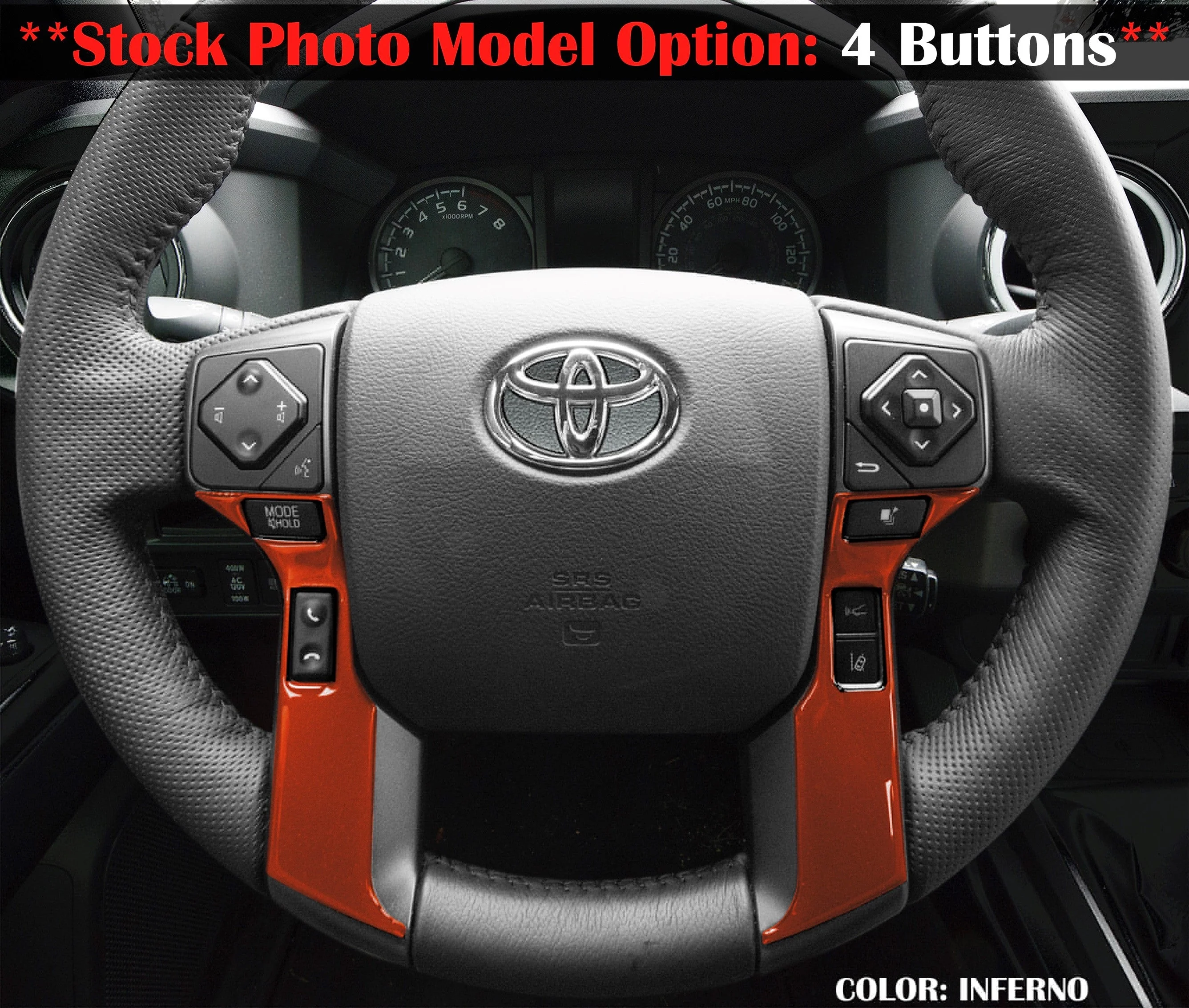 Tufskinz Steering Wheel Trim For Tundra (2014-2021) - Image 8