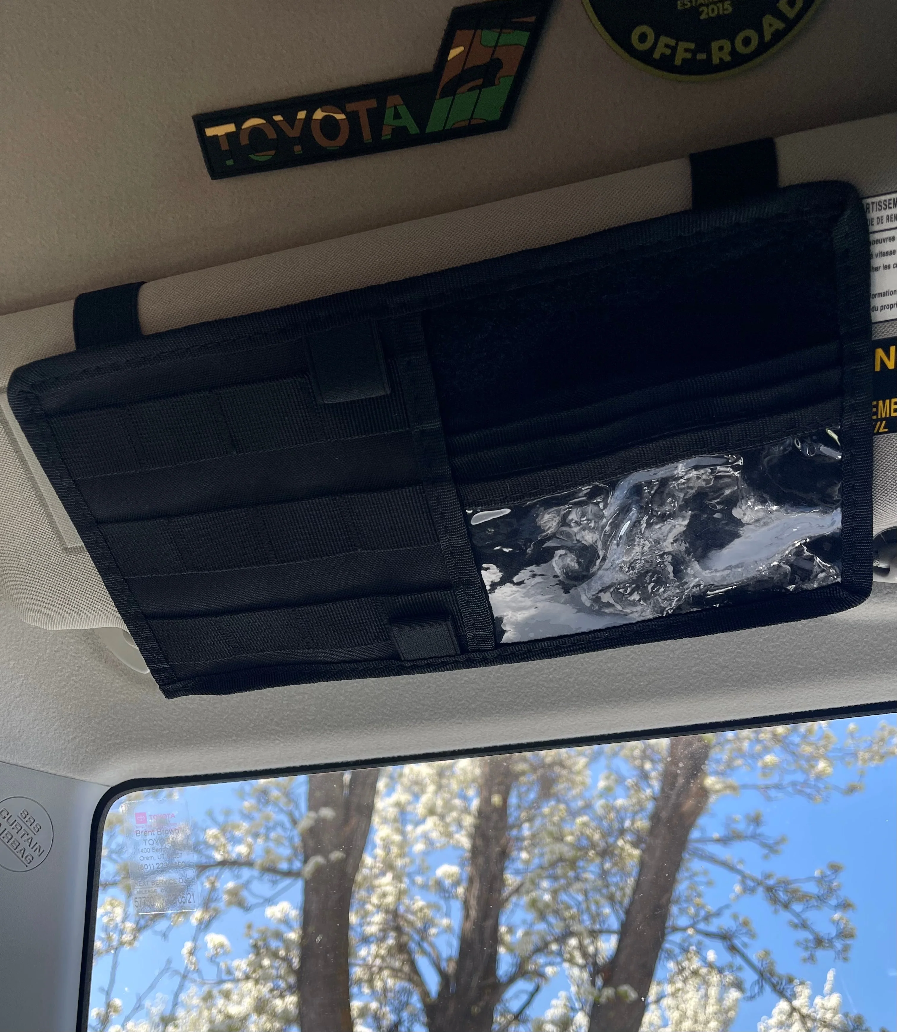 Tundra Lifestyle Sun Visor Molle Panel - Image 5