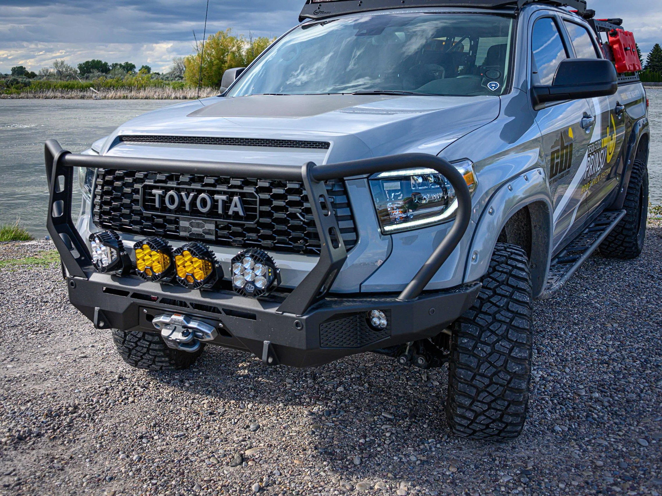 CBI Toyota Tundra Adventure Series Front Bumper (2014-2021) - Image 3
