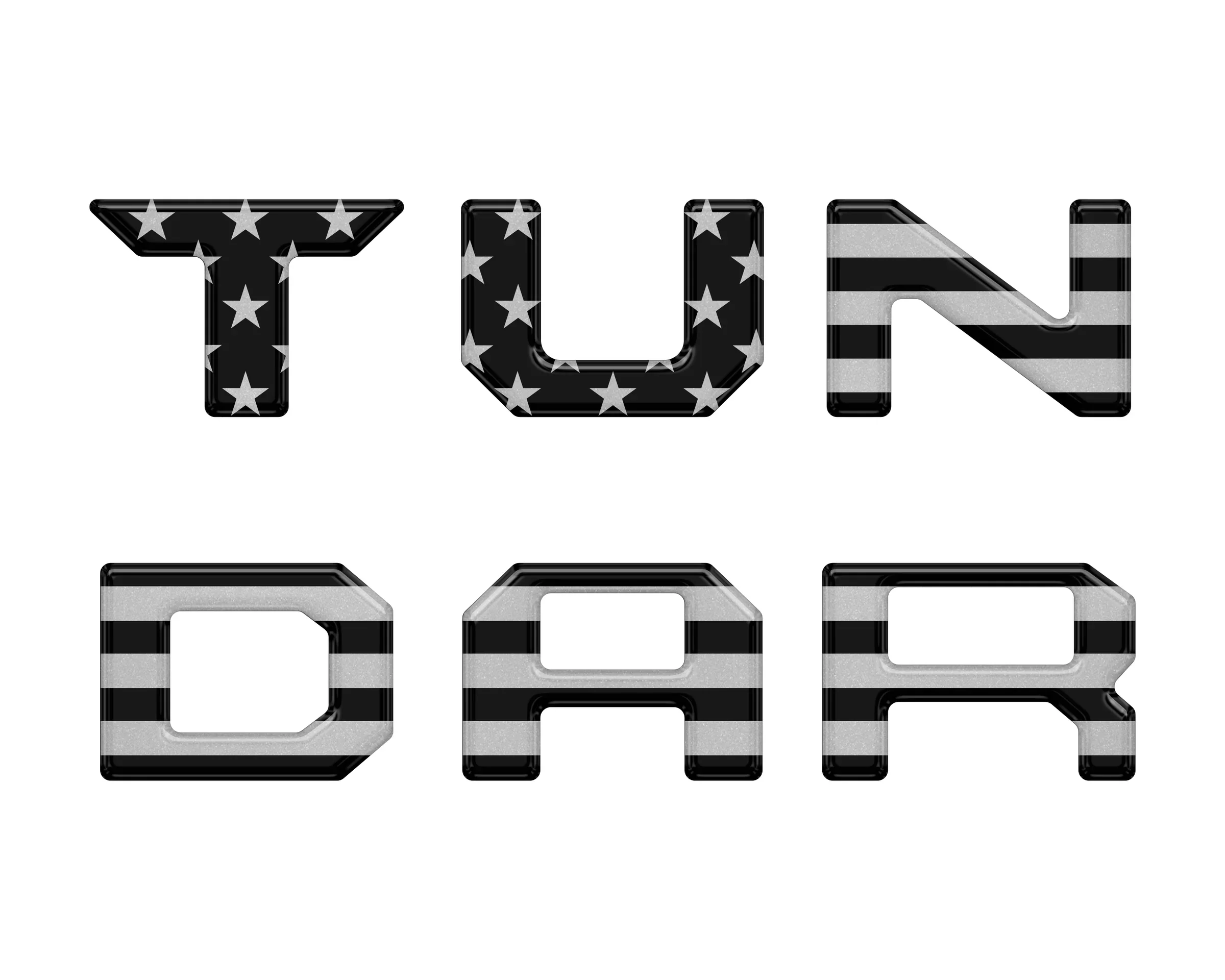 Tufskinz Glove Box Letter Inserts For Tundra (2022-Current) - Image 3