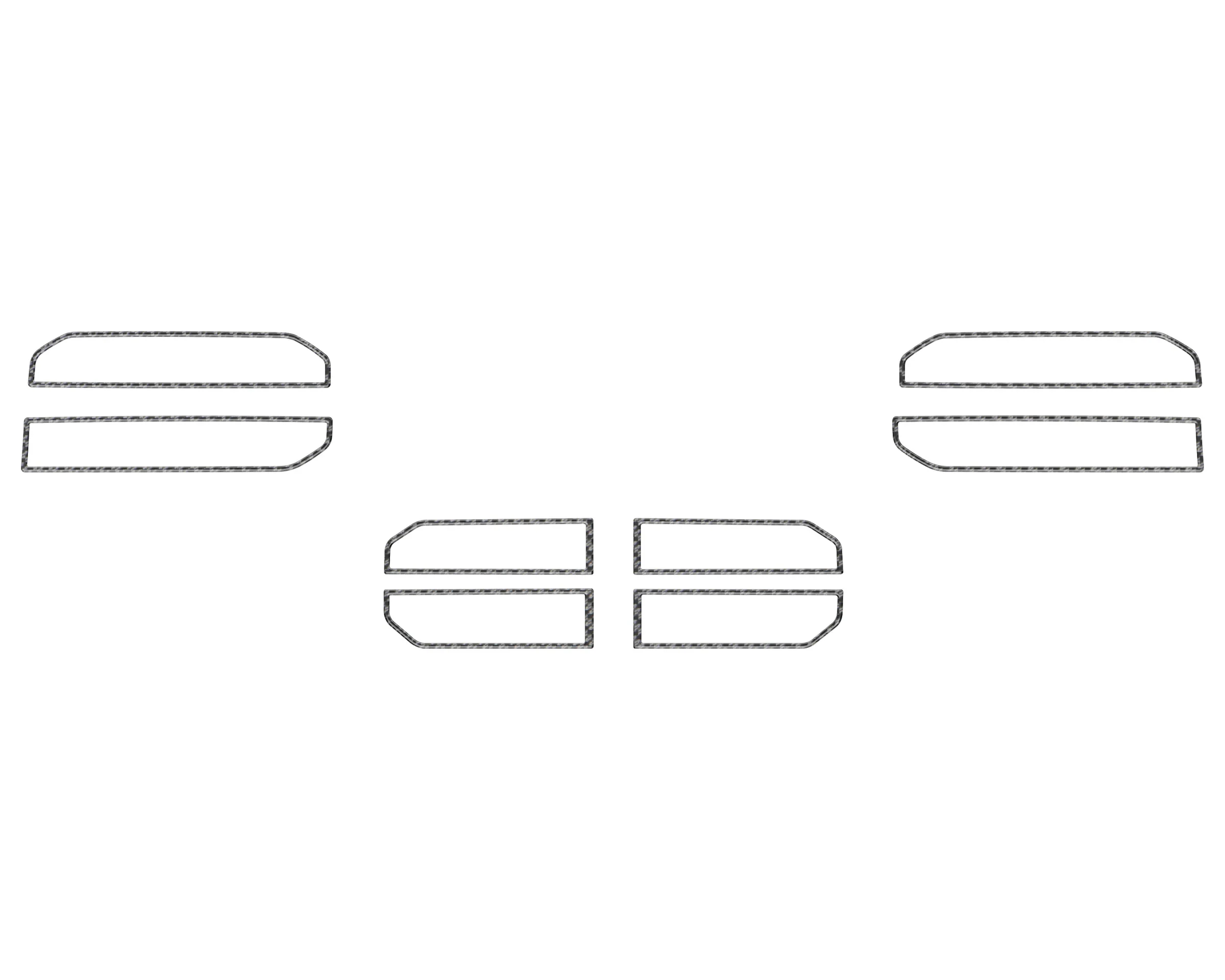 Tufskinz A/C Vent Accent Trim For Tundra (2022-Current) - Image 3
