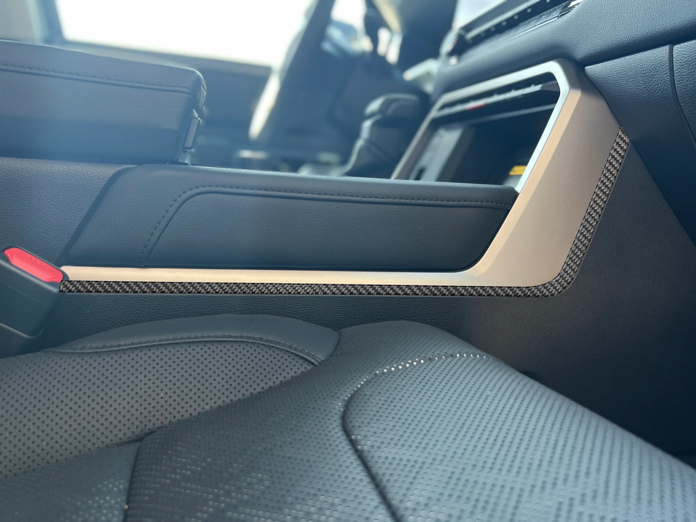 Tufskinz Center Console Side Accent Trim For Tundra (2022-Current) - Image 2