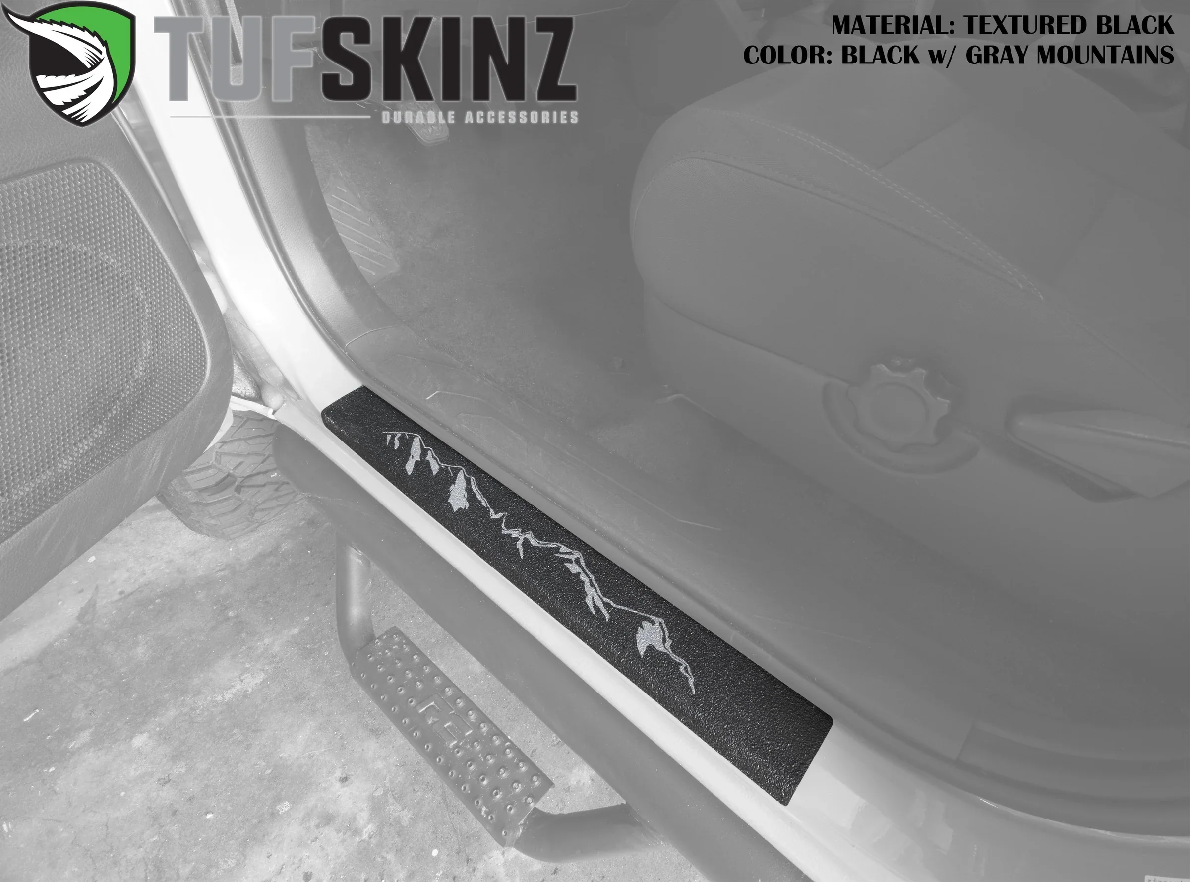 Tufskinz Door Sills Protection Overlay For Tundra (2007-2021)