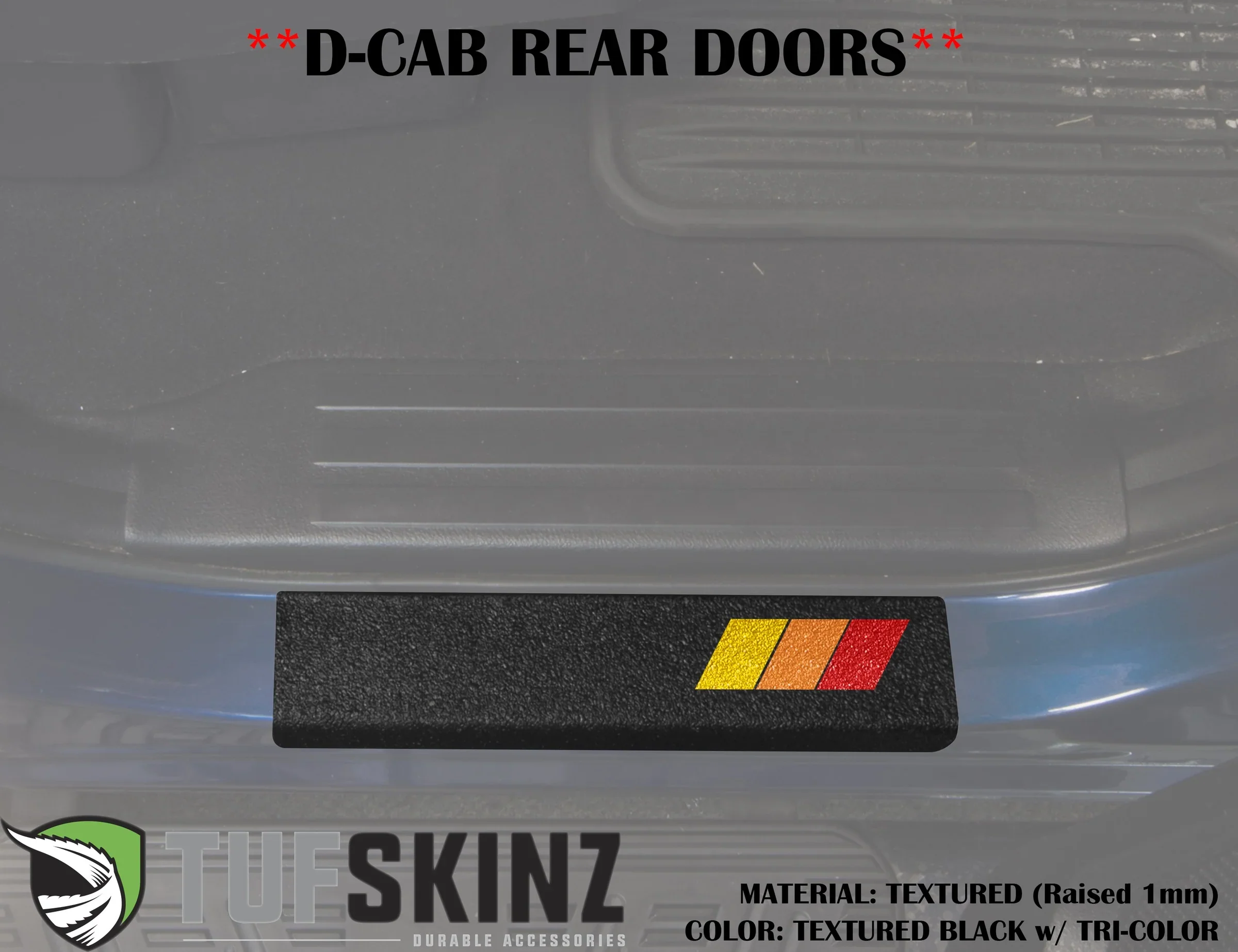 Tufskinz Door Sills Protection Overlay For Tundra (2007-2021) - Image 5