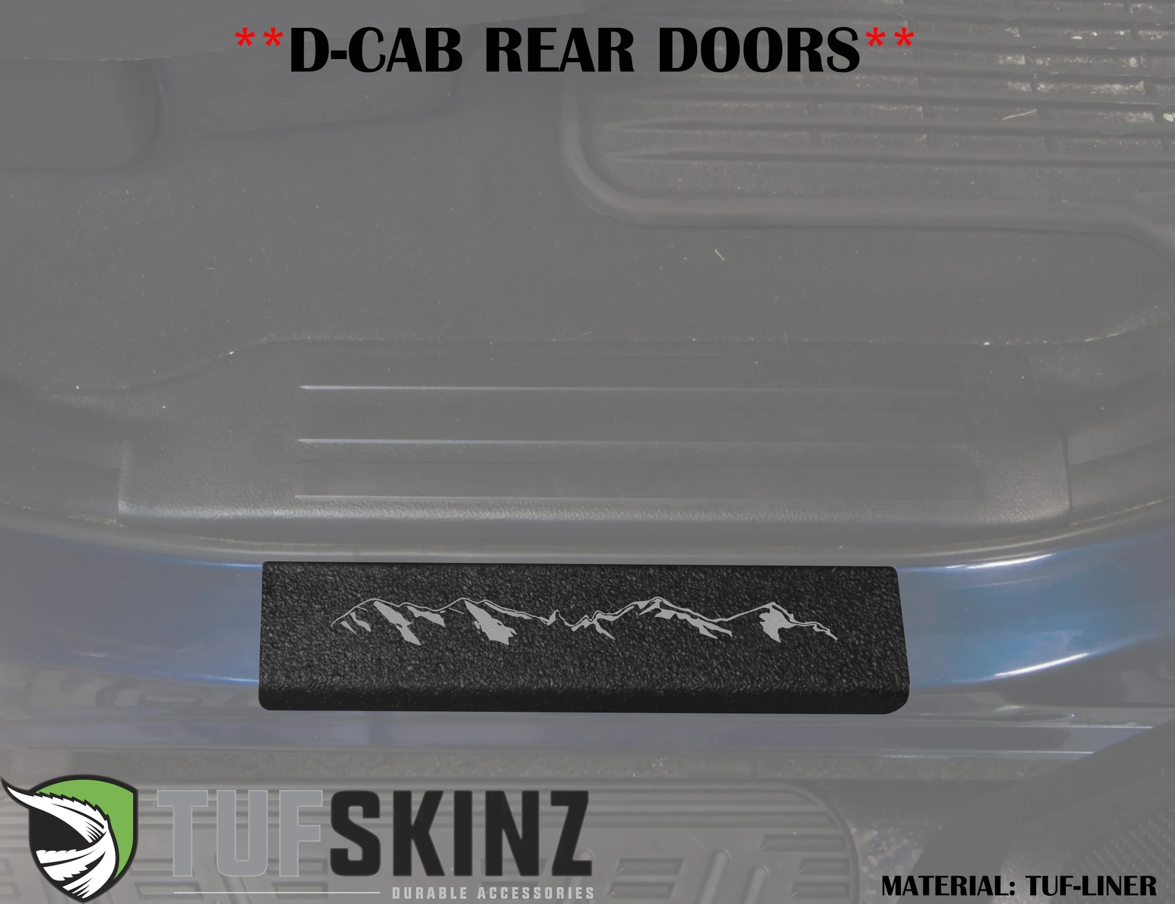 Tufskinz Door Sills Protection Overlay For Tundra (2007-2021) - Image 6