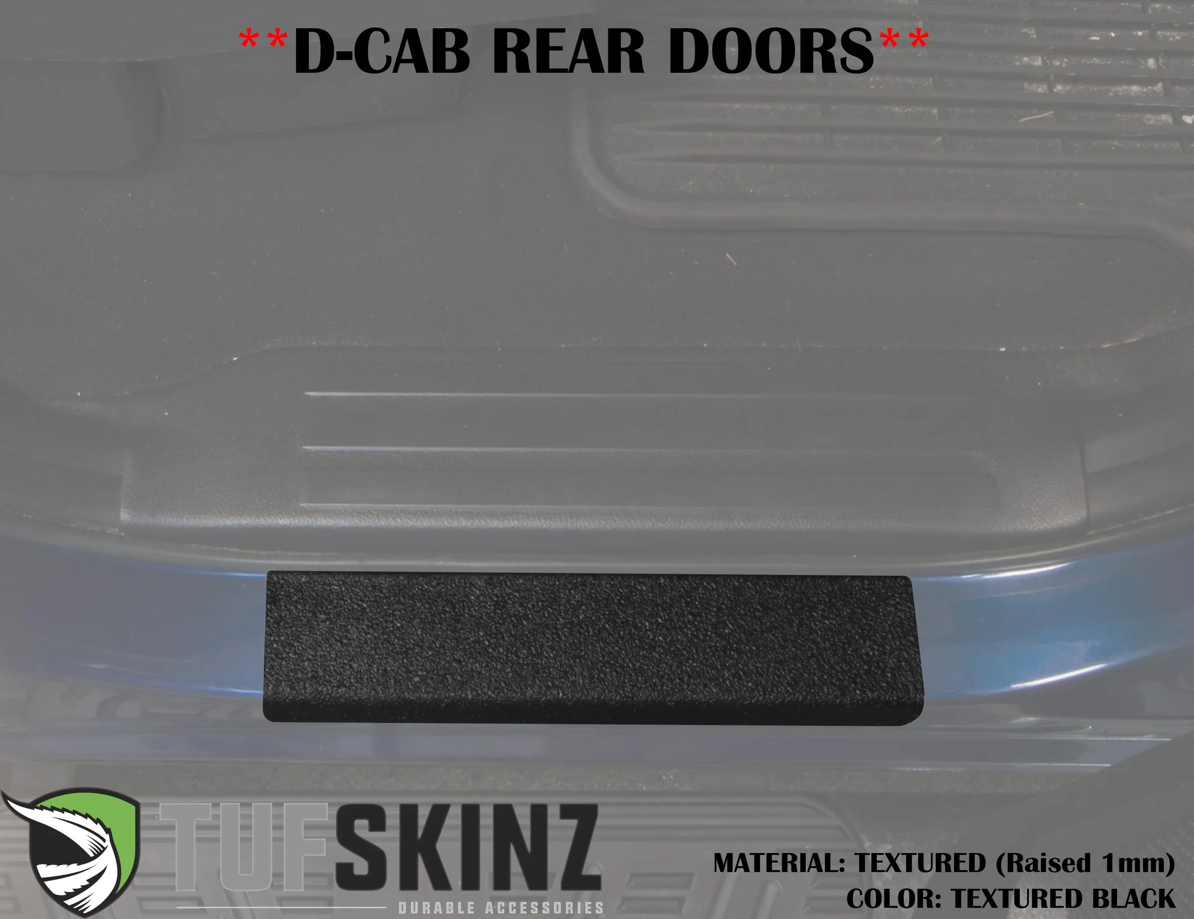 Tufskinz Door Sills Protection Overlay For Tundra (2007-2021) - Image 8
