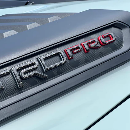Tufskinz Hood Louver Letter Overlays For Tundra (2022-Current) - Image 2