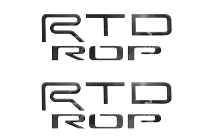 Tufskinz Hood Louver Letter Overlays For Tundra (2022-Current) - Image 4
