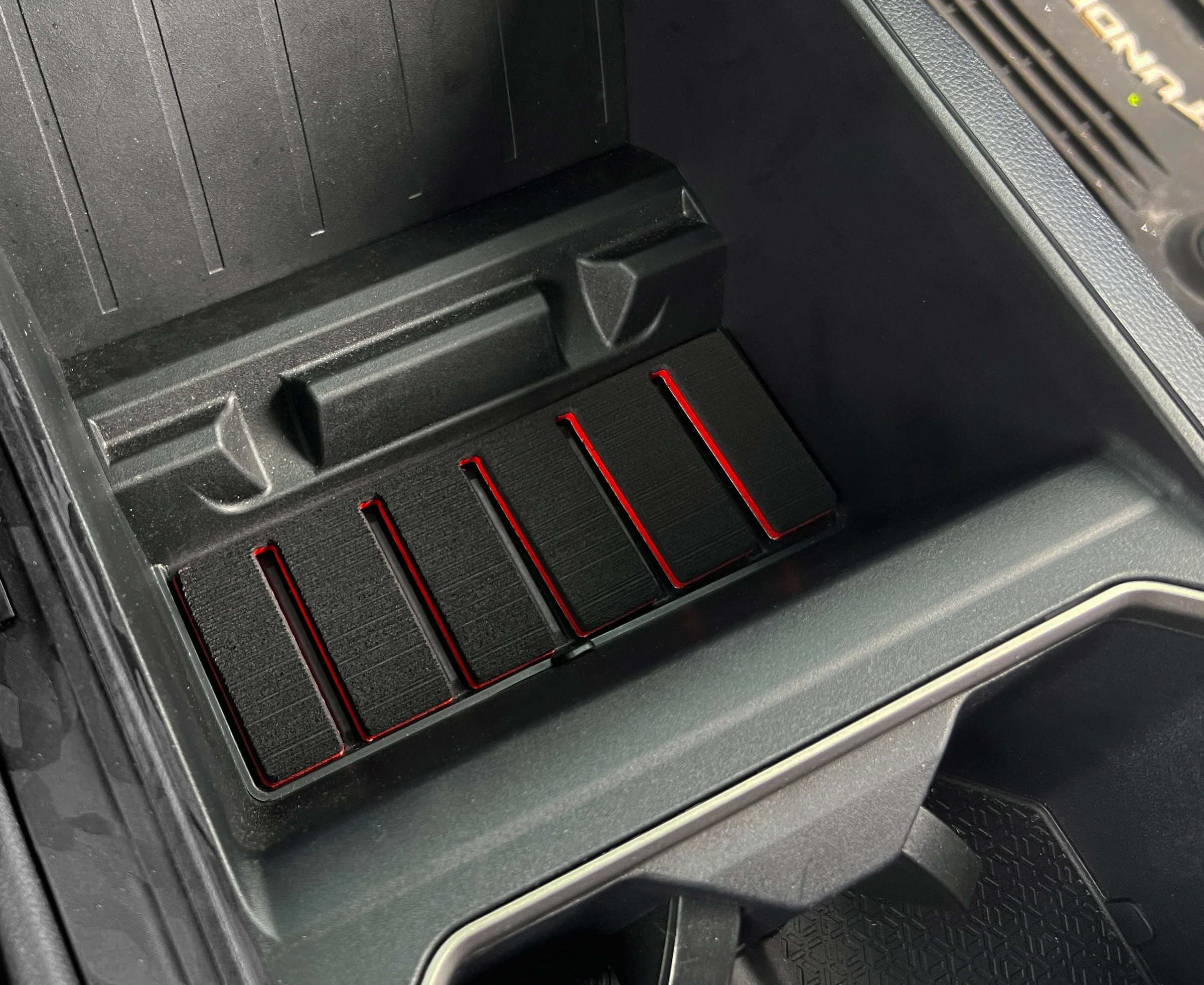 Tufskinz Lower Center Console Foam Inserts For Tundra (2022-Current) - Image 2