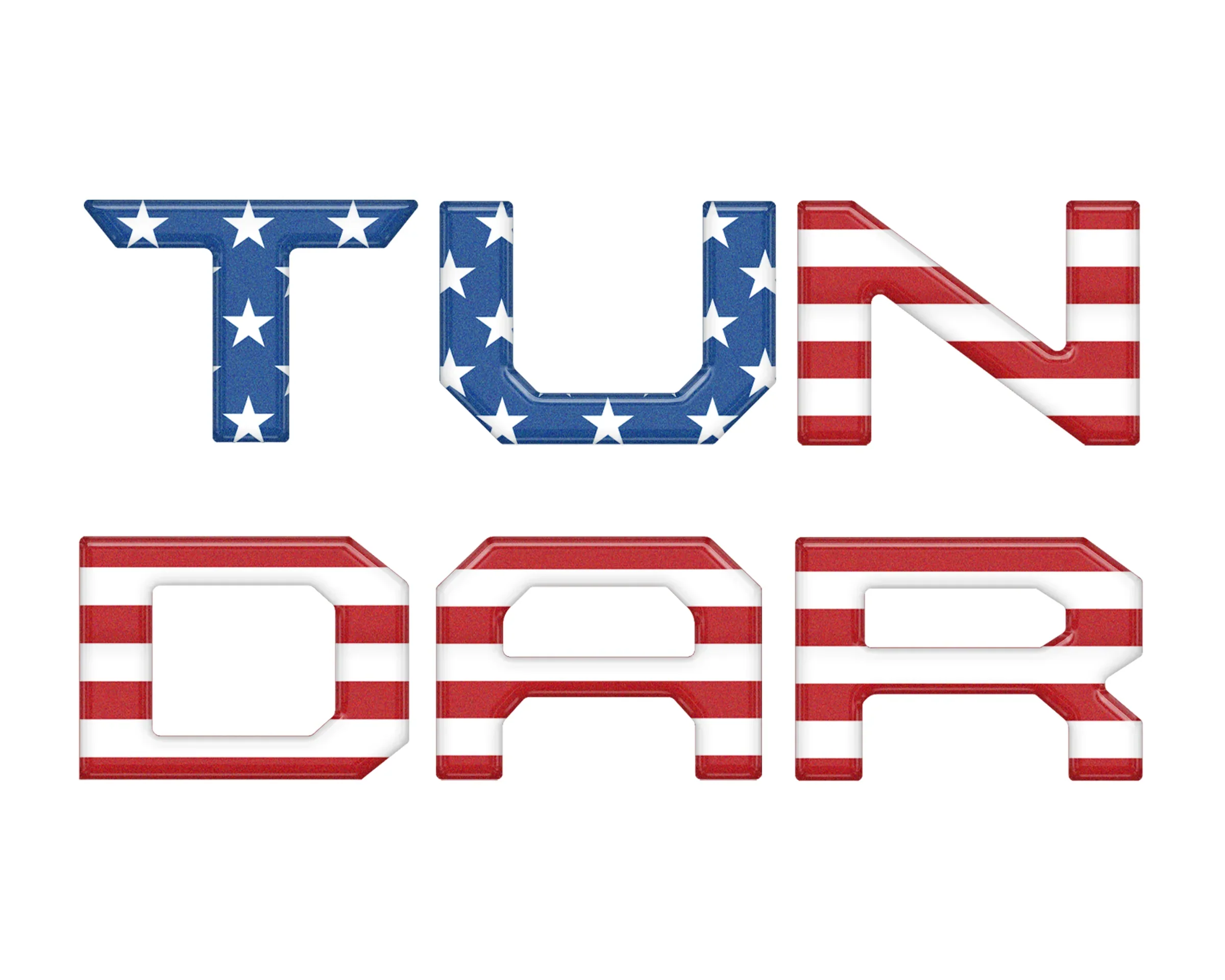 Tufskinz Lower Grille Letter Inserts For Tundra (2022-Current) - Image 10
