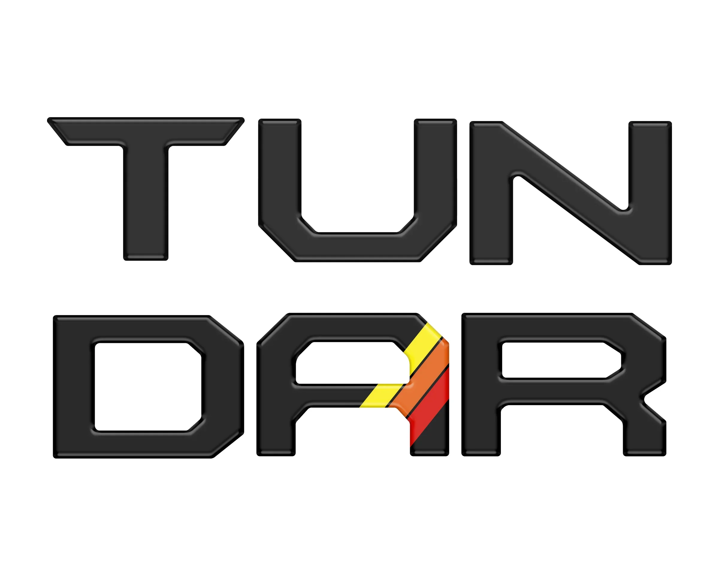 Tufskinz Lower Grille Letter Inserts For Tundra (2022-Current) - Image 2