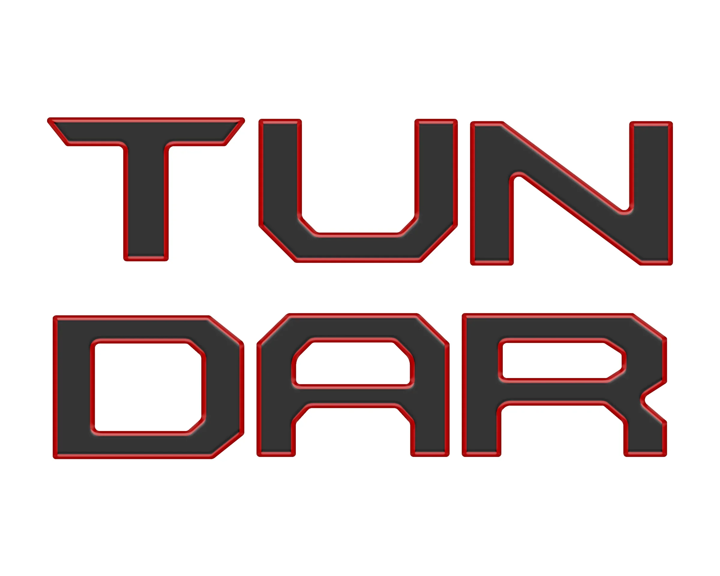 Tufskinz Lower Grille Letter Inserts For Tundra (2022-Current) - Image 3