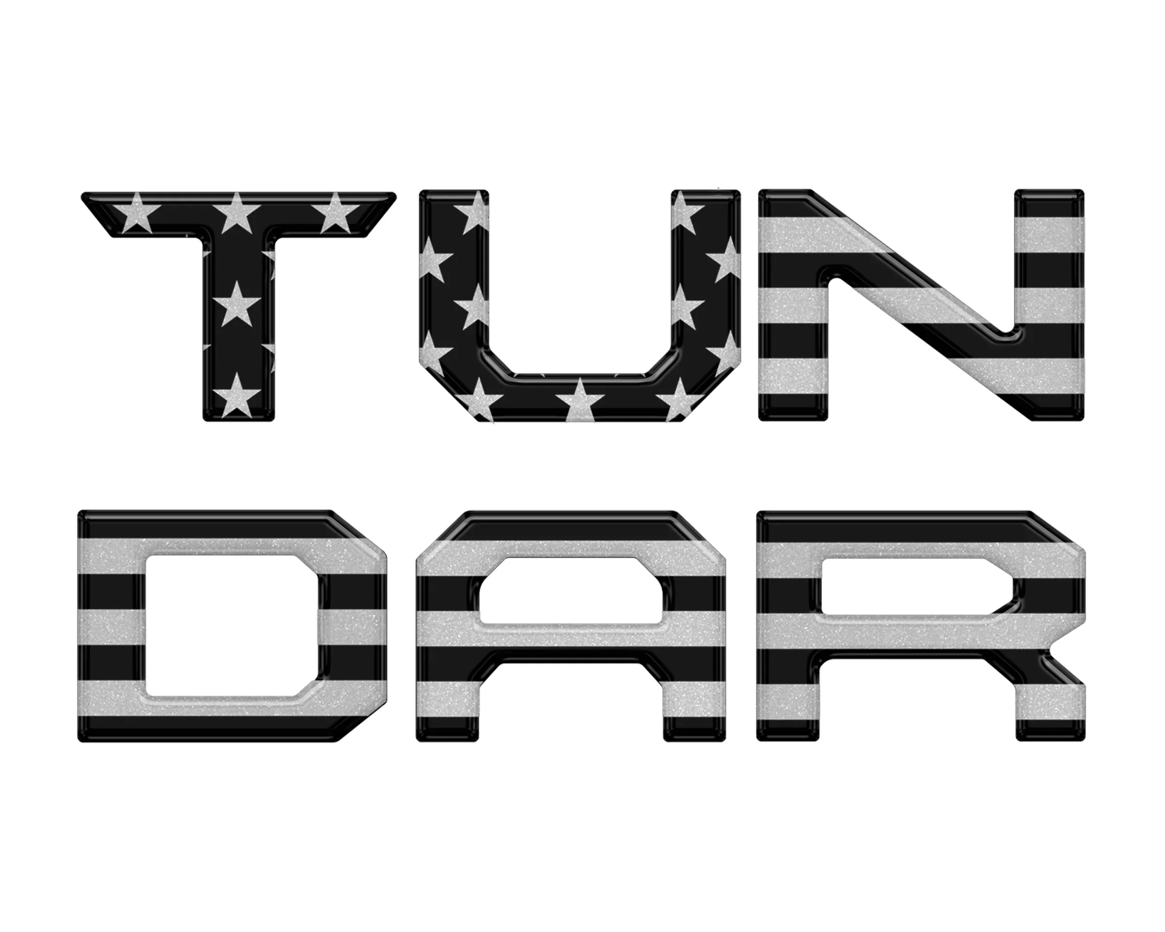 Tufskinz Lower Grille Letter Inserts For Tundra (2022-Current) - Image 9