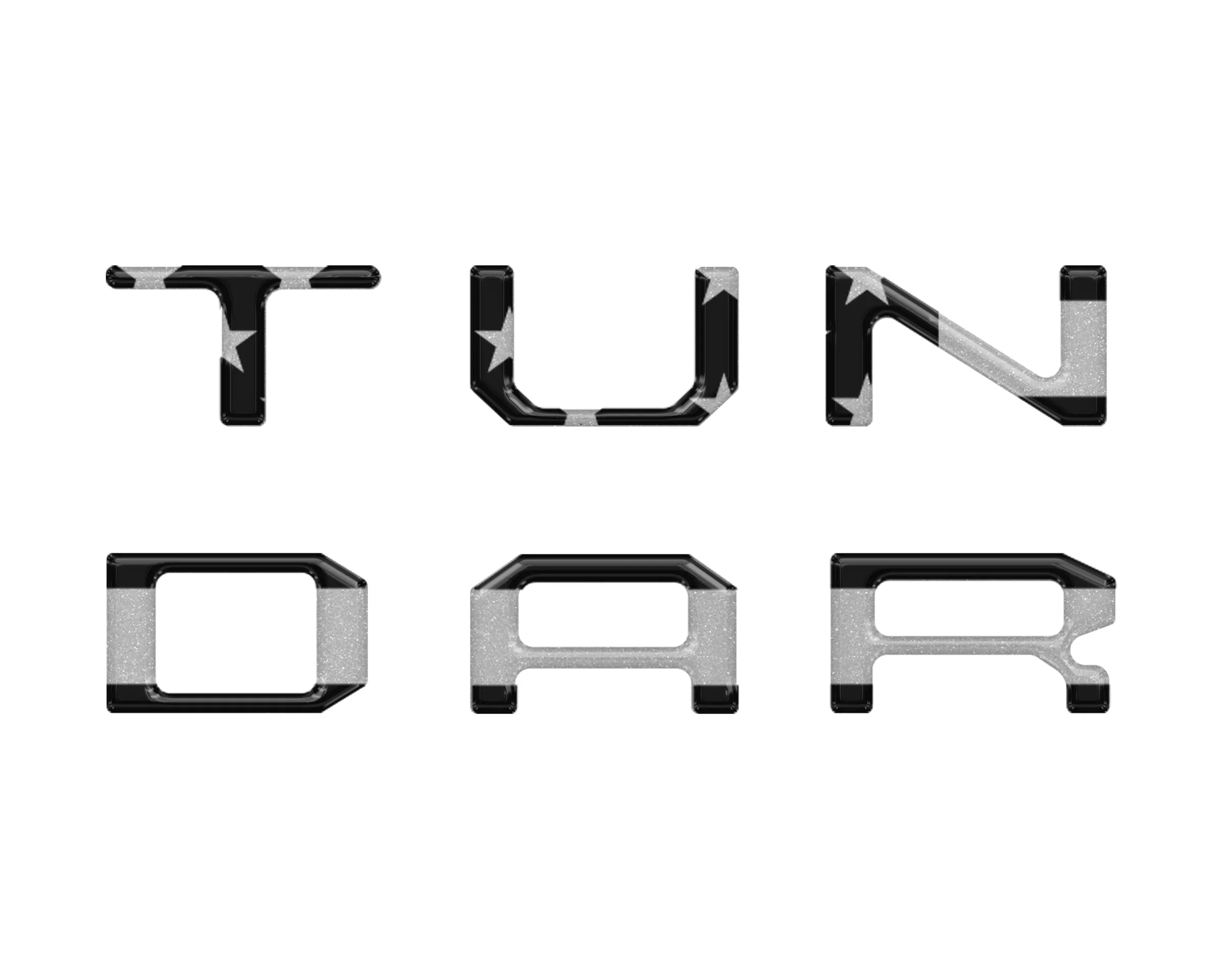 Tufskinz Radio Letter Inserts For Tundra (2014-2021) - Image 4