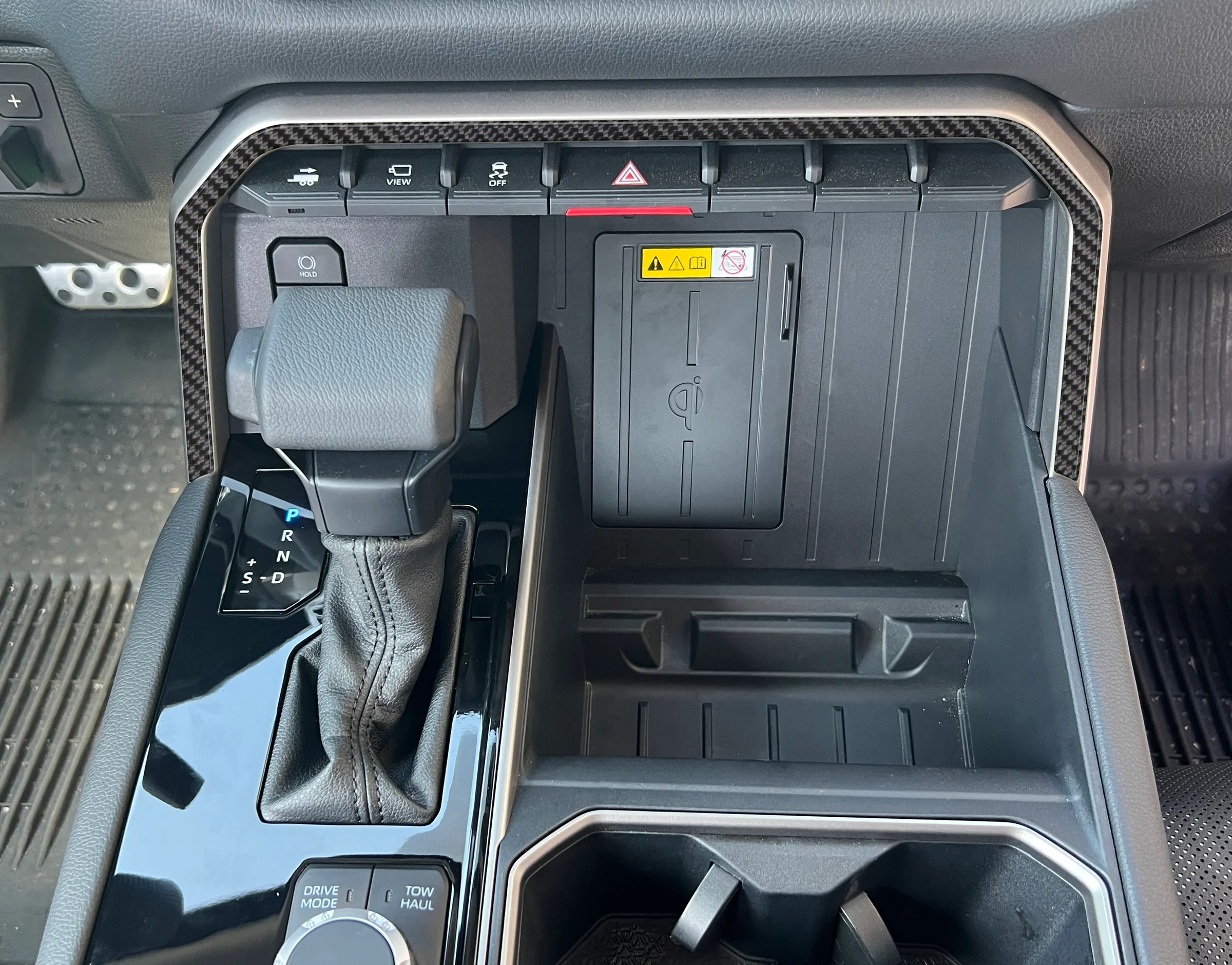 Tufskinz Upper Center Console Line Accent Trim For Tundra (2022-Current) - Image 2