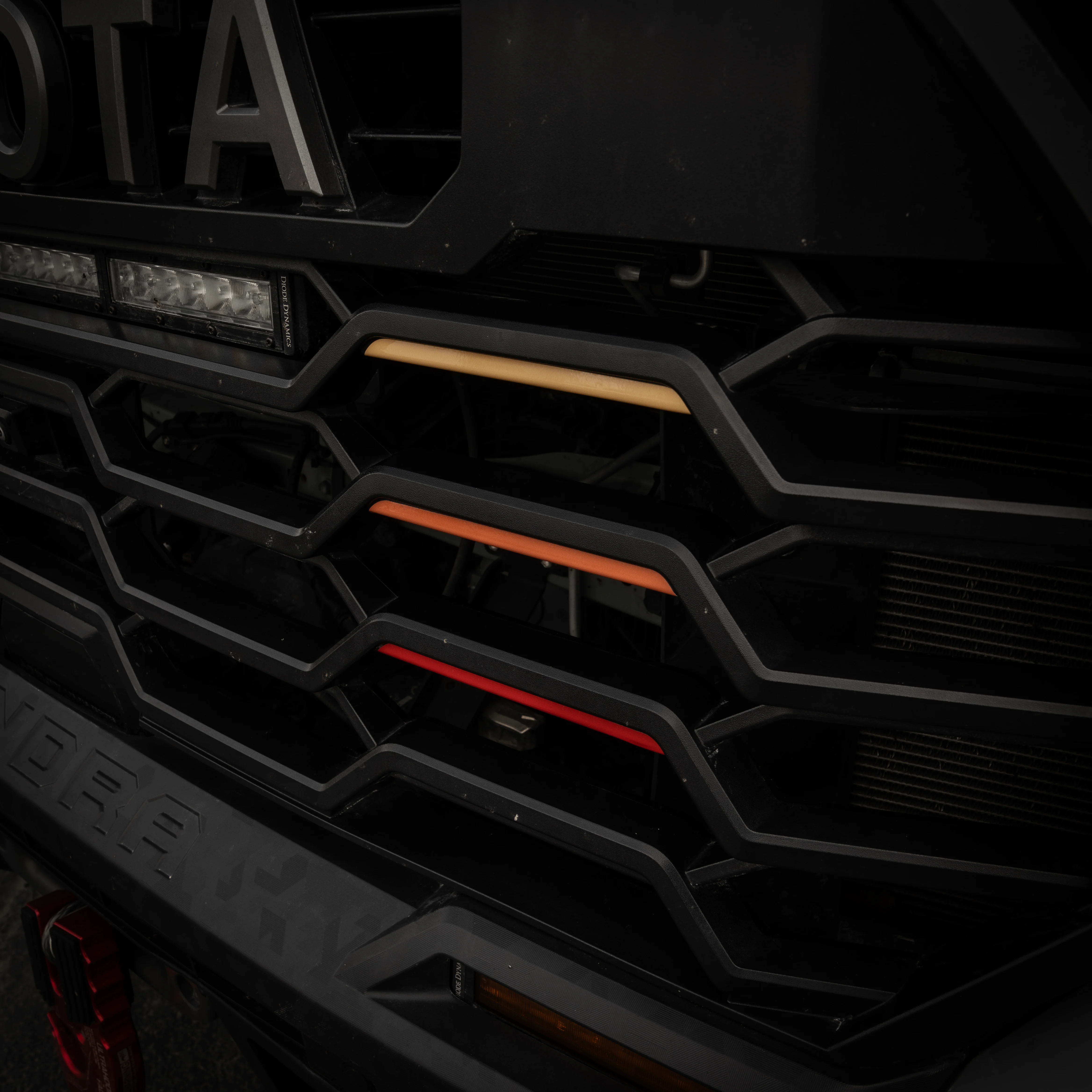Vinyl Garage Grille Accent Strips For Tundra (2022-Current) - Image 11