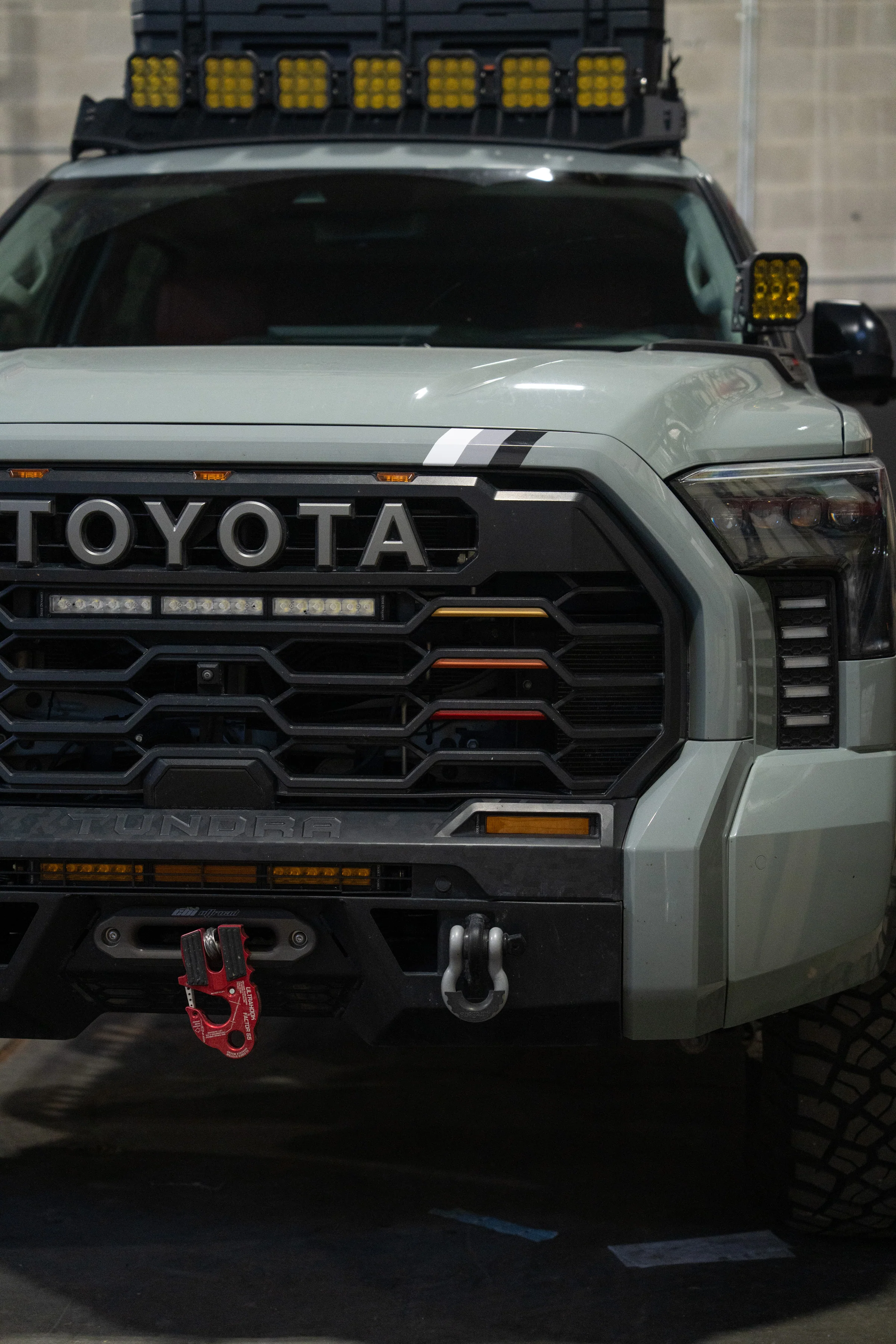 Vinyl Garage Grille Accent Strips For Tundra (2022-Current) - Image 12