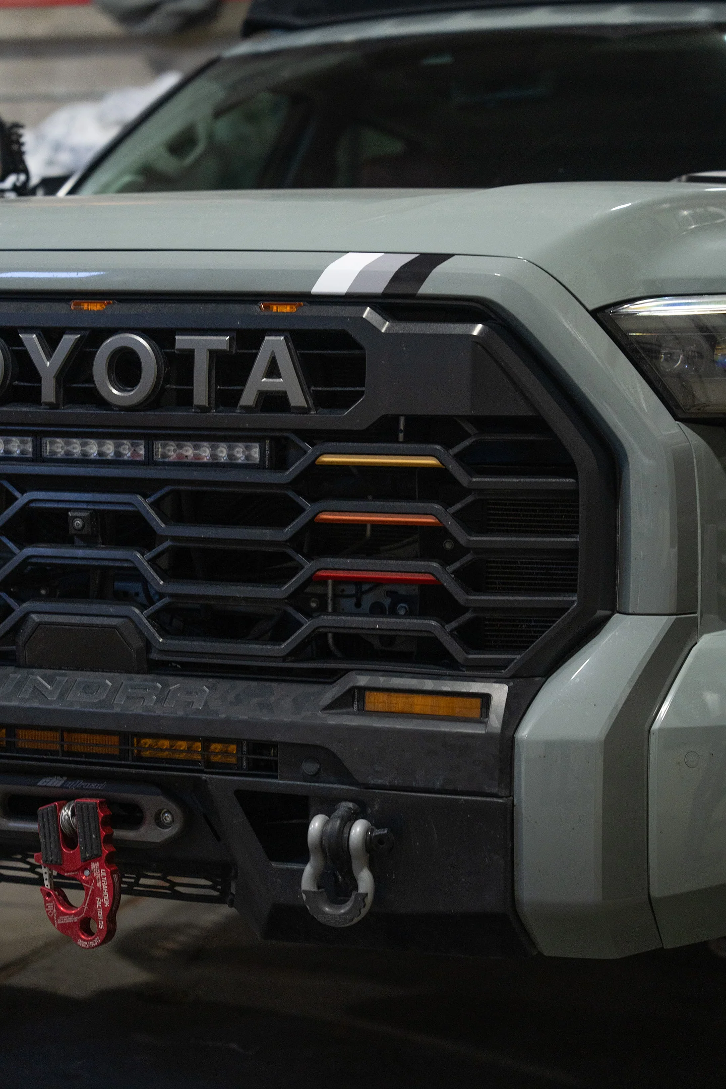Vinyl Garage Grille Accent Strips For Tundra (2022-Current) - Image 13