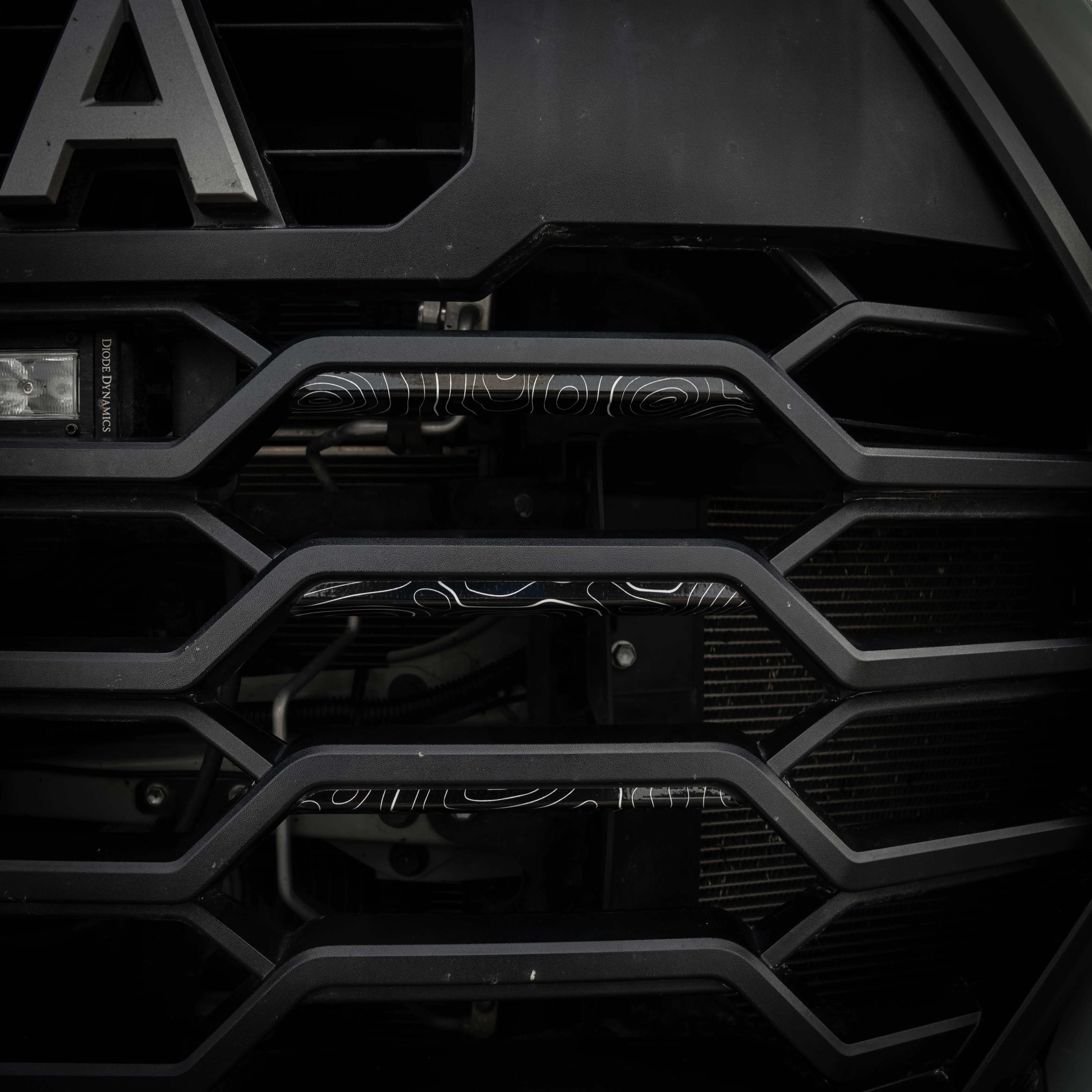 Vinyl Garage Grille Accent Strips For Tundra (2022-Current) - Image 16