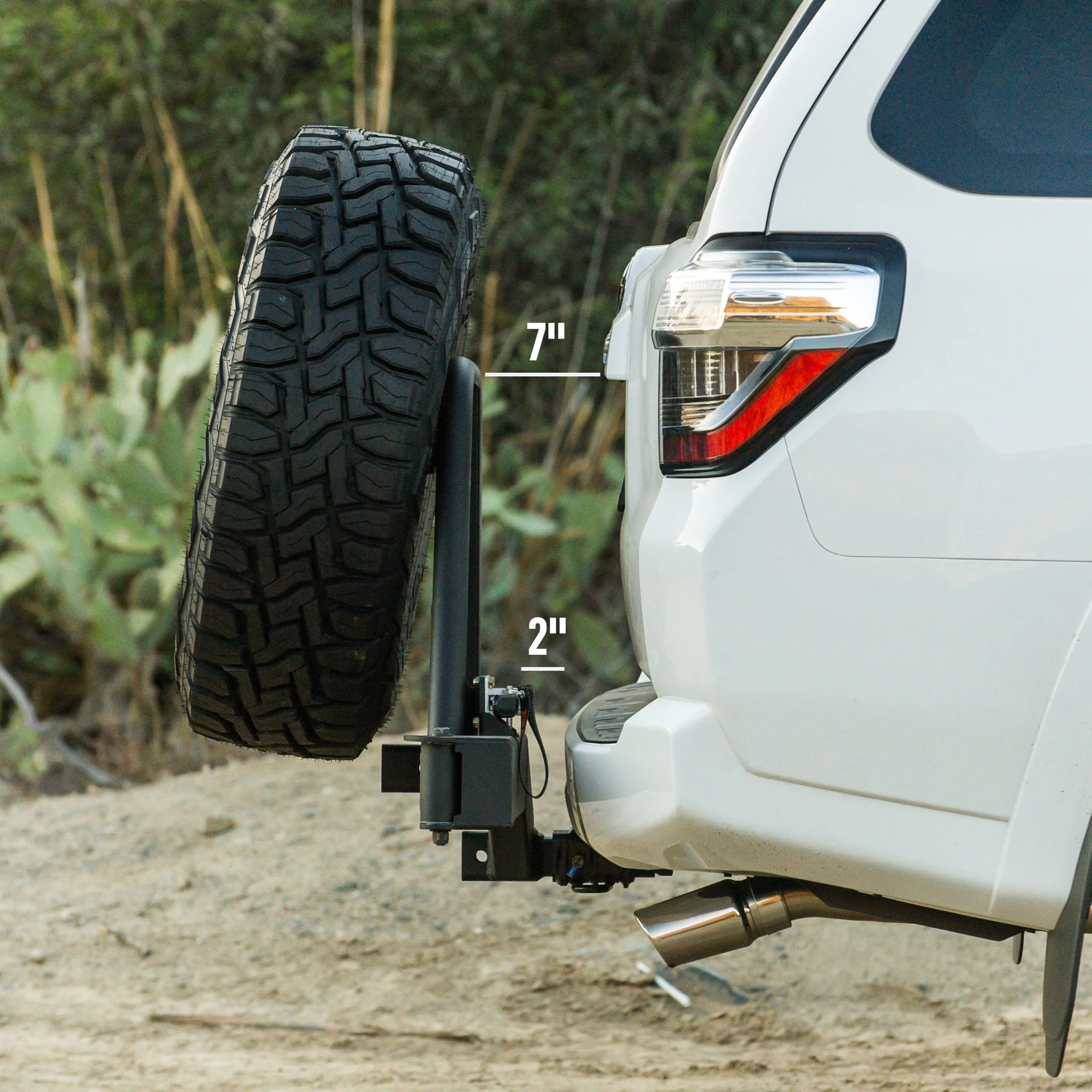 RIG'd UltraSwing® Short-Fit Spare Tire Hitch Mount - Image 10