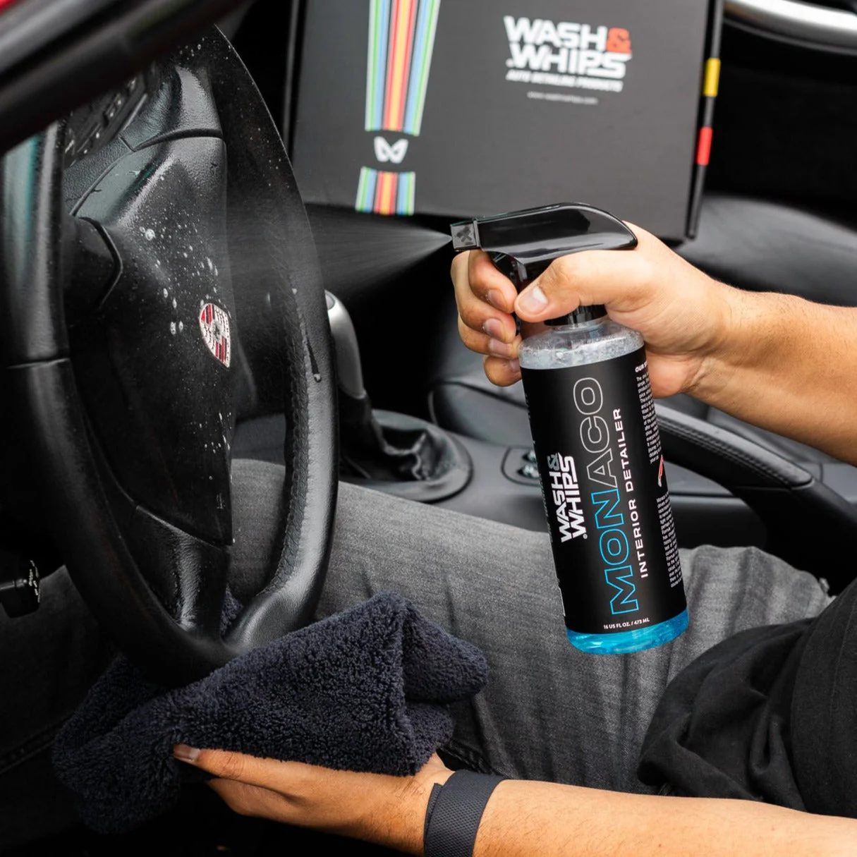 WASH&WHIPS CLEAN - Interior Car Wash Kit (Step 2) - Image 9