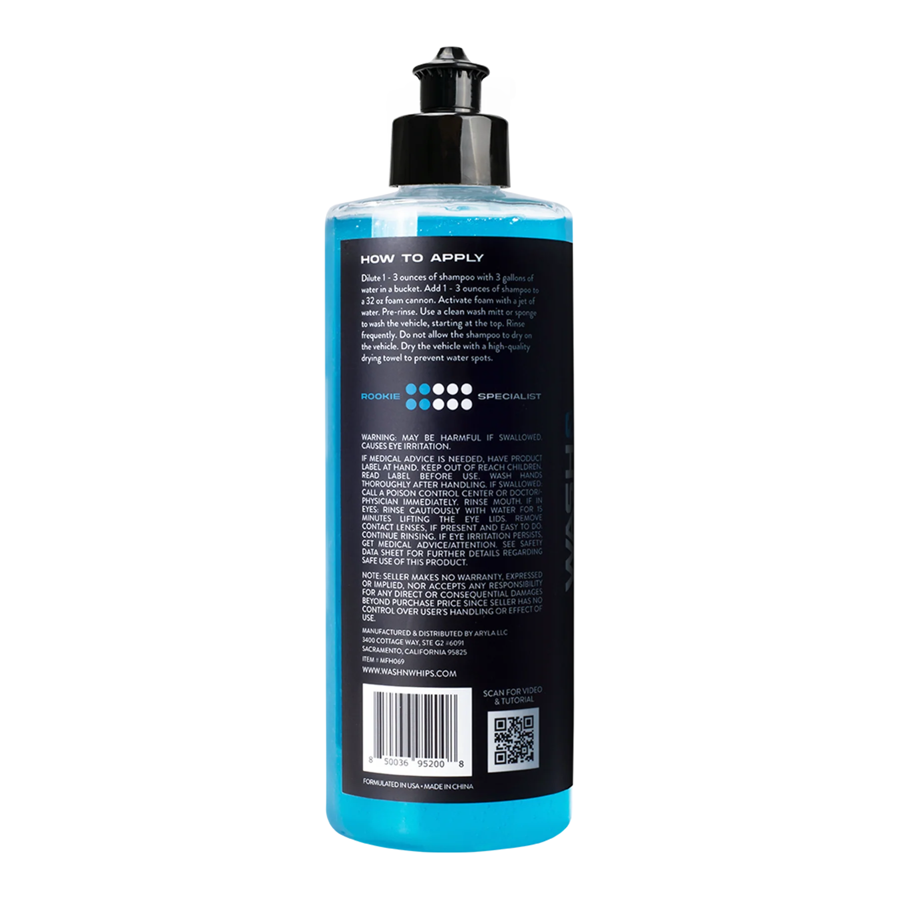 WASH&WHIPS Silverstone Car Wash Shampoo - Image 3