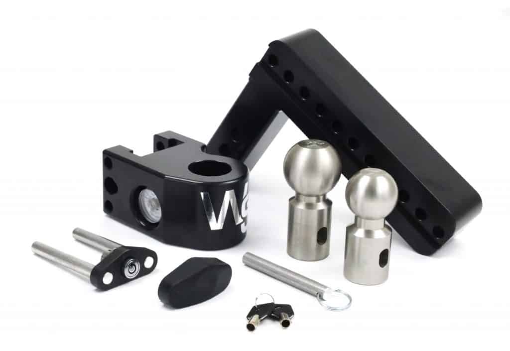 Weigh Safe Aluminum Adjustable Ball Mount Hitch - Image 8