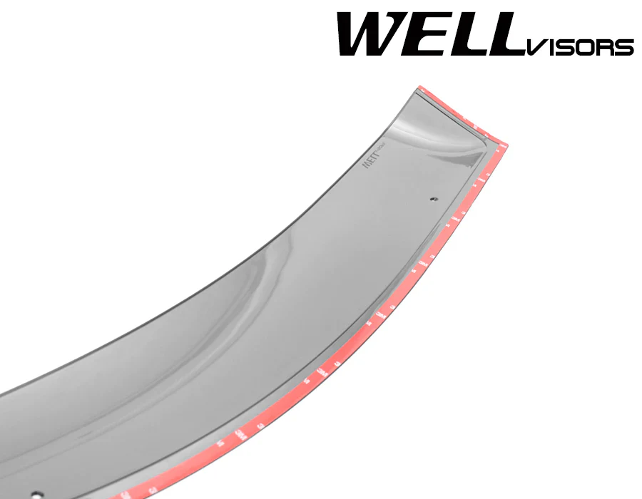 Well Visors Off-Road Series Window Deflectors Double Cab For Tundra (2007-2021) - Image 5