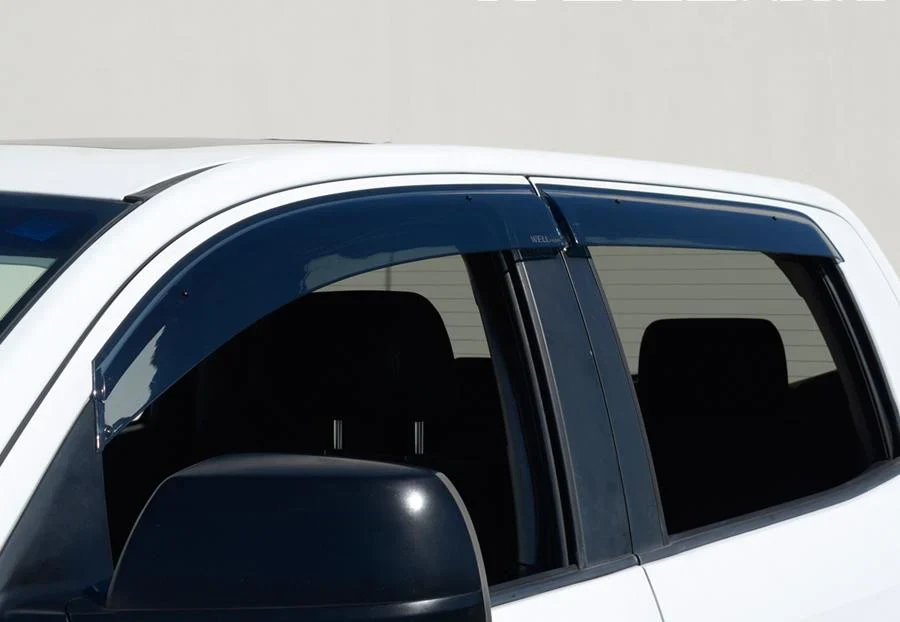 Well Visors Premium Series Window Deflectors Crew Max For Tundra (2007-2021) - Image 3