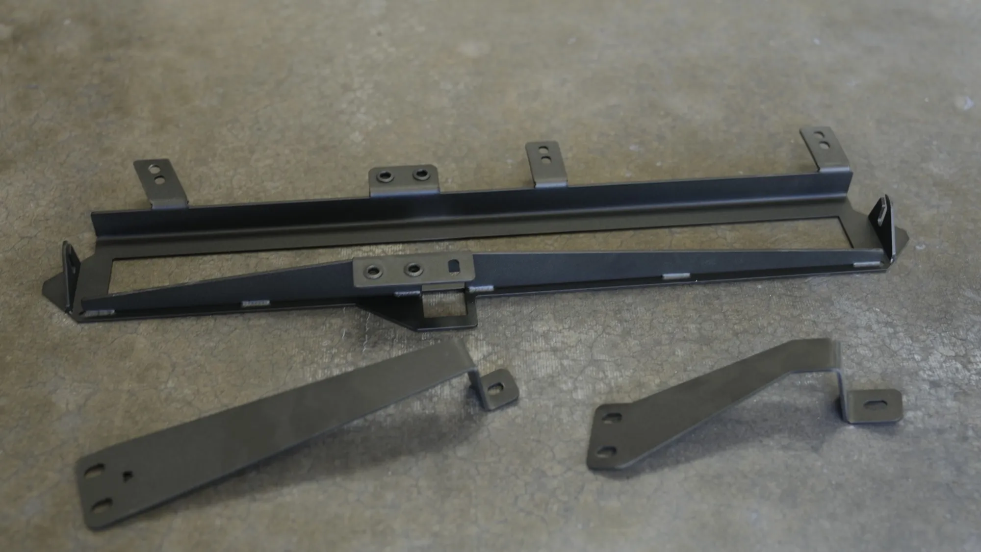 Westcott Designs TRD PRO Grill Upper Light Bar Bracket Kit For Tundra (2022-Current) - Image 6