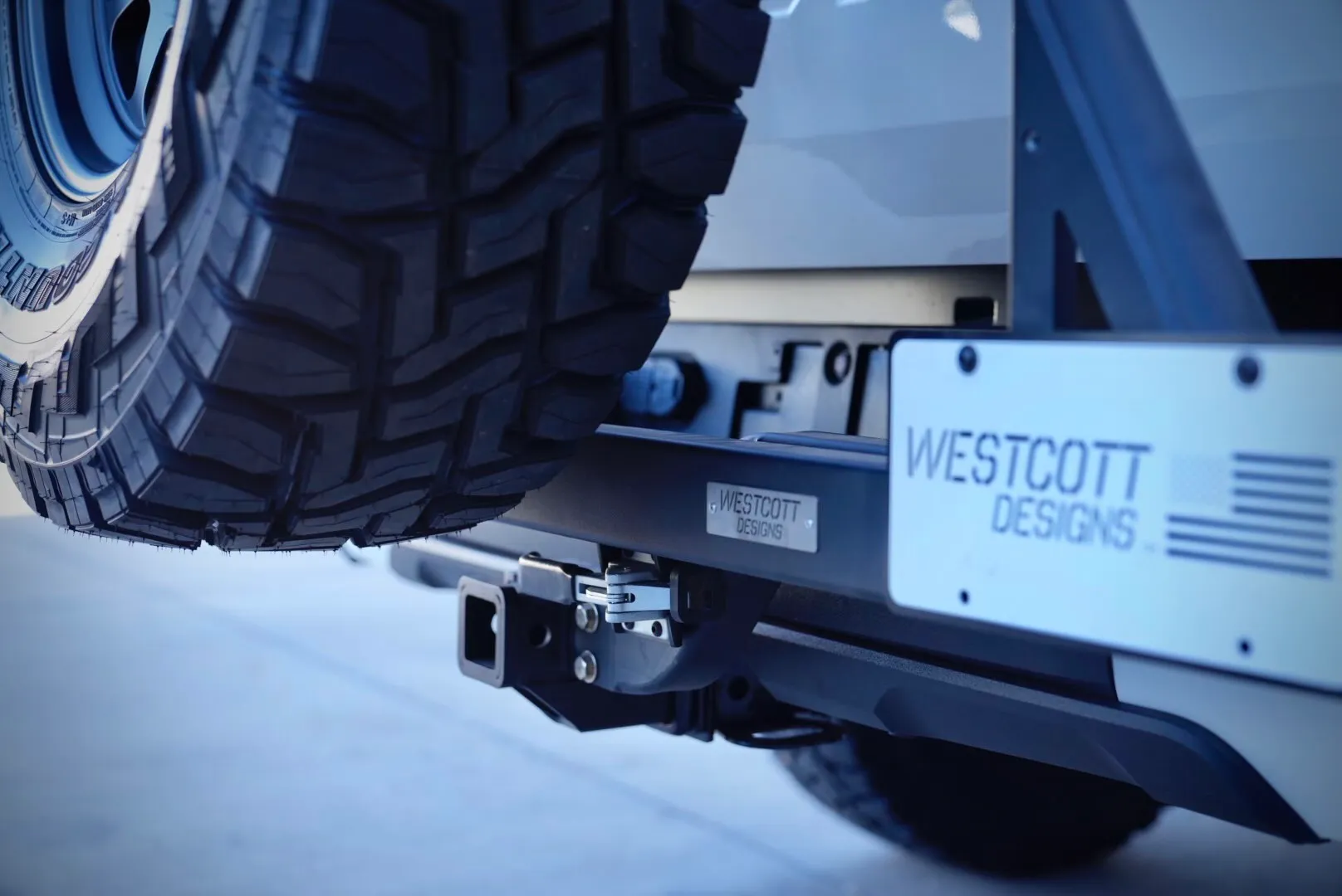 Westcott Designs Universal Modular Spare Tire Carrier Rack - Image 15