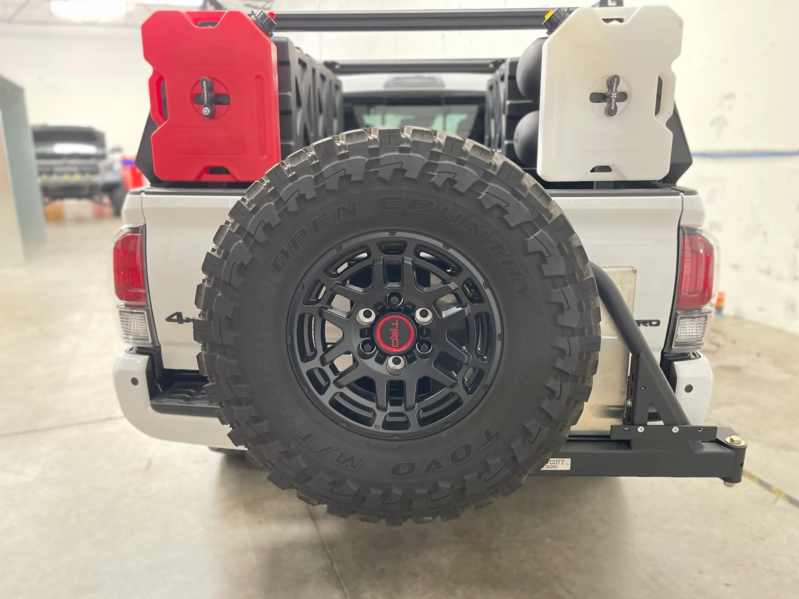 Westcott Designs Universal Modular Spare Tire Carrier Rack - Image 17