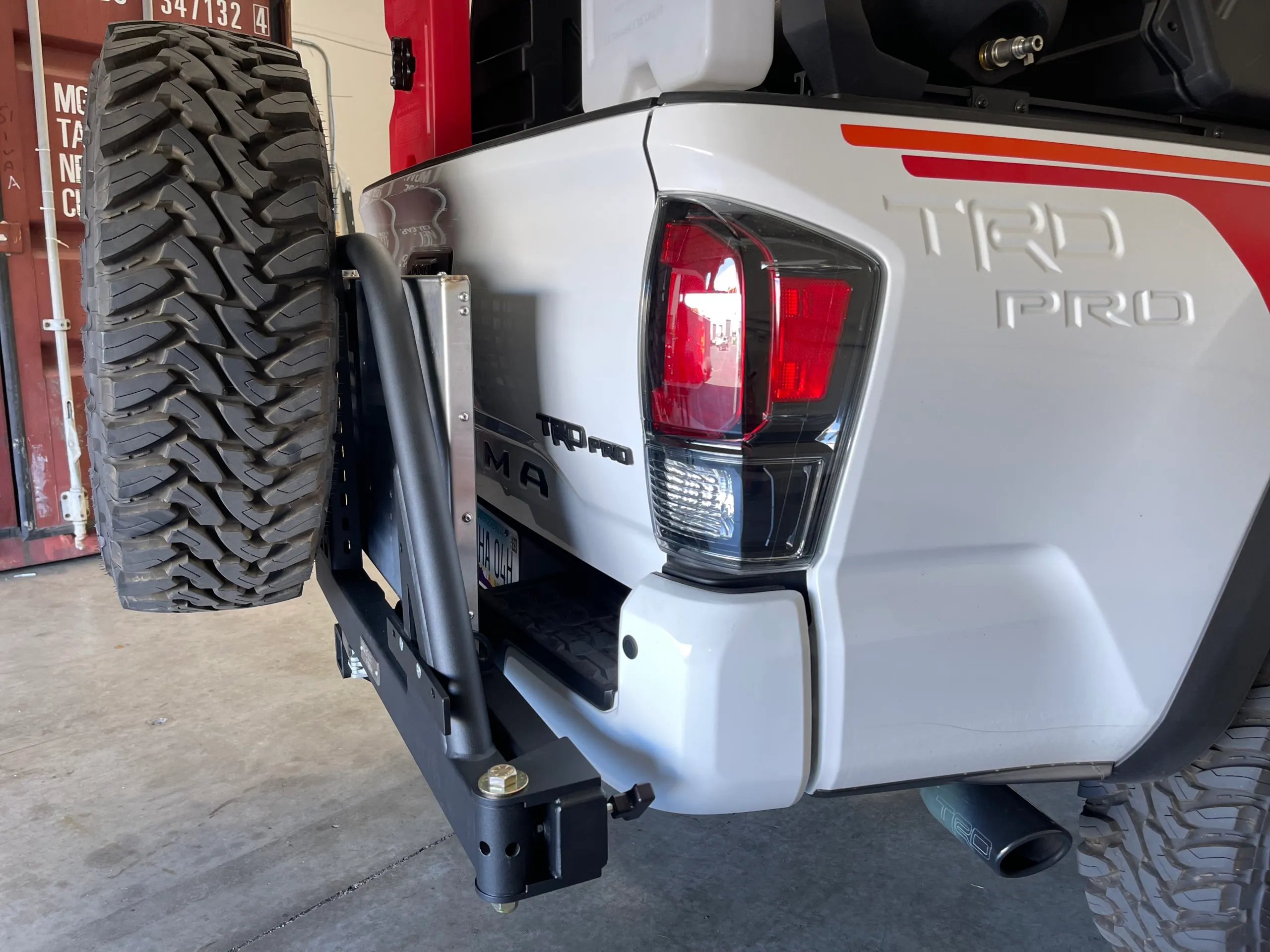 Westcott Designs Universal Modular Spare Tire Carrier Rack - Image 20