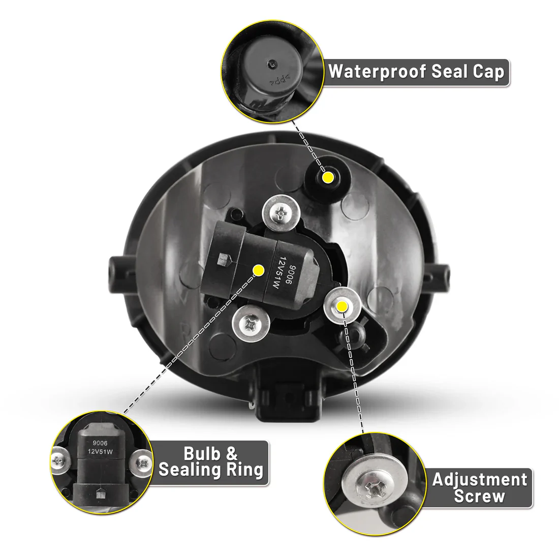 Winjet Fog Light For Tundra (2000-2006) - Image 3