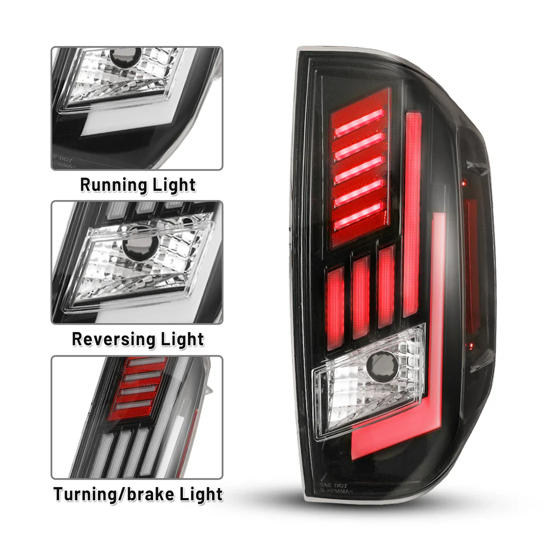 Winjet LED Sequential Tail lights For Tundra (2014-2021) - Image 2