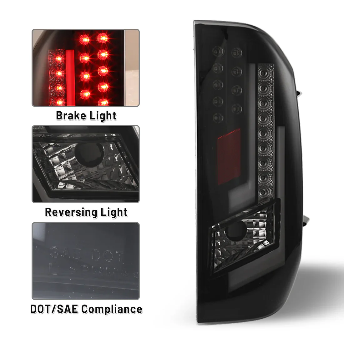 Winjet Tail Lights For Tundra (2014-2021) - Image 2