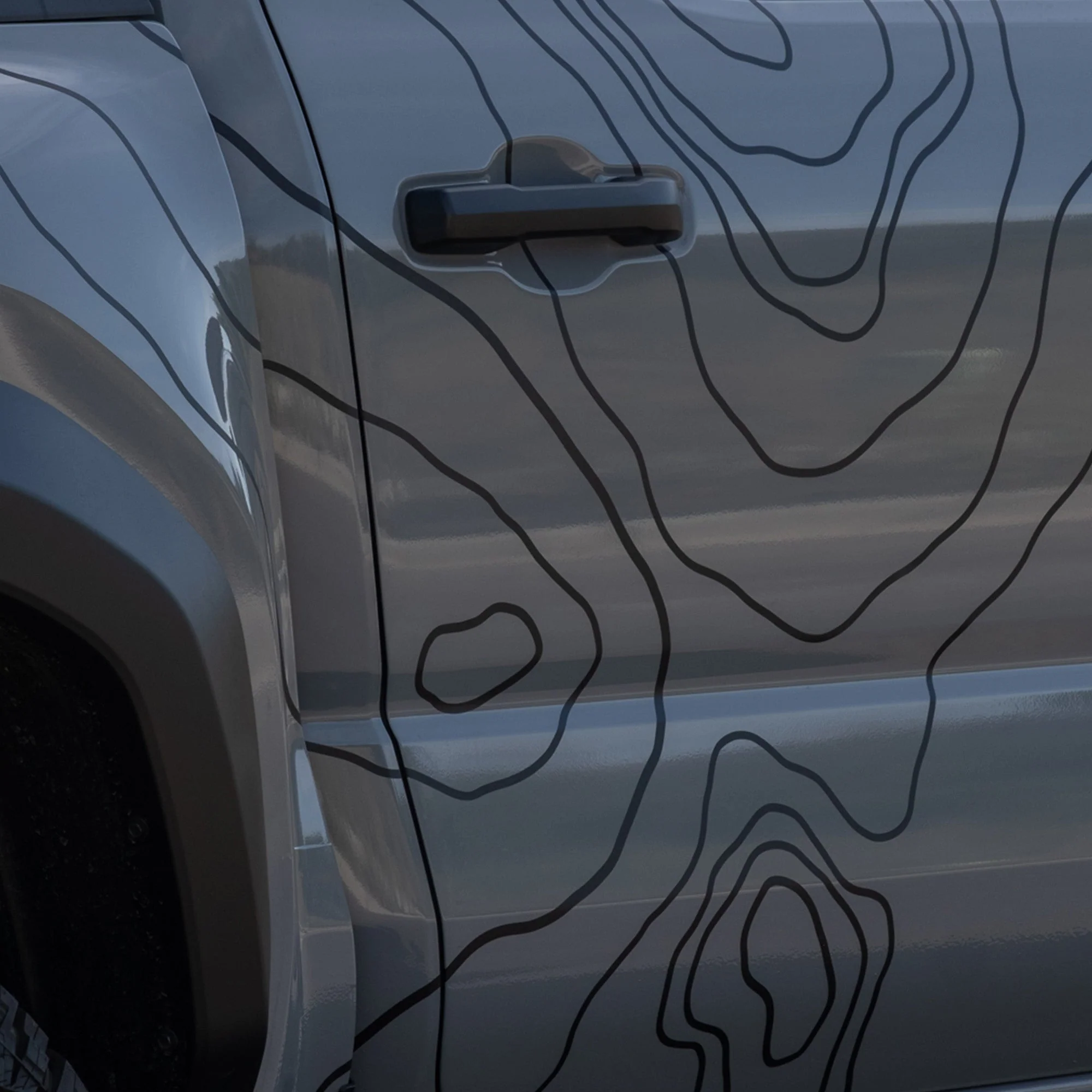 Wraplander DIY Topography Vinyl Wrap Full Car Kit - Image 2