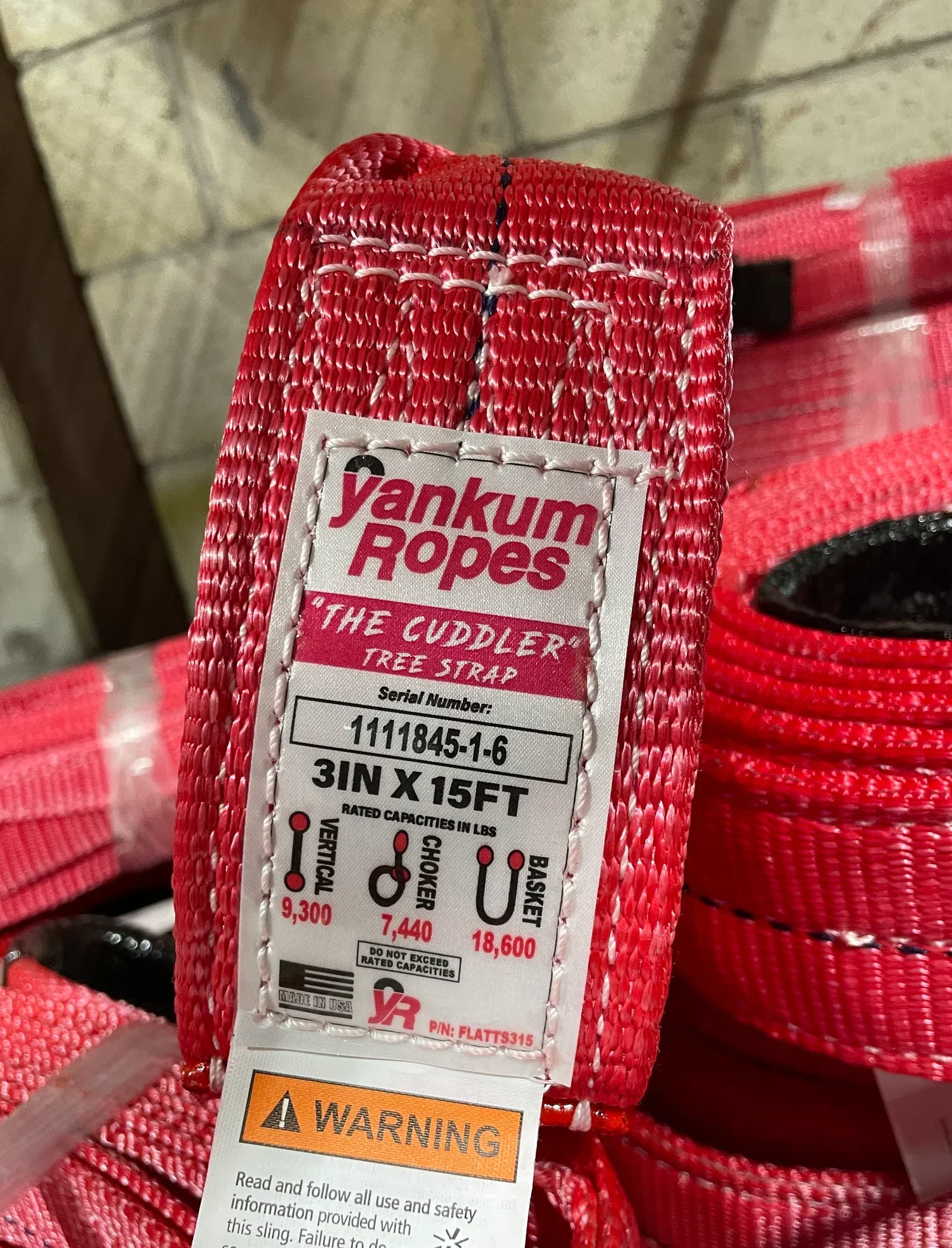 Yankum 3" Flat Tow Strap "Copperhead" - Image 2