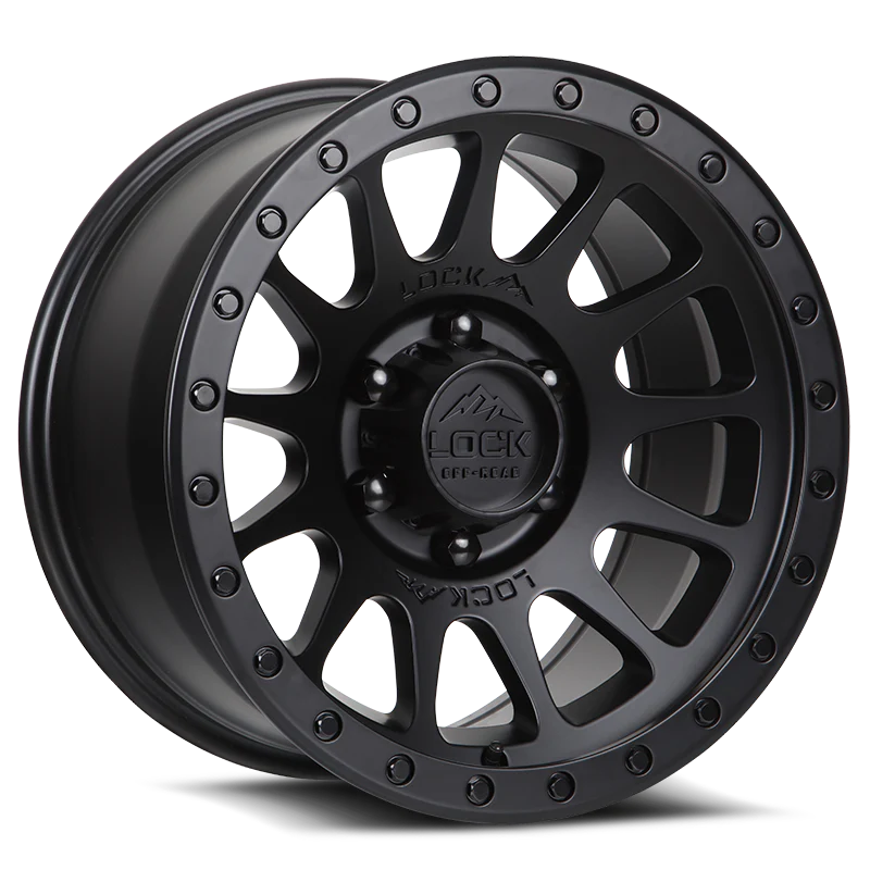 Lock Off-Road Wheels Yosemite Matte Black