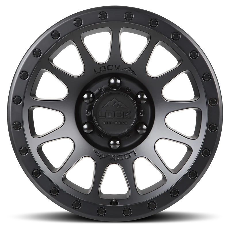 Lock Off-Road Wheels Yosemite Matte Black - Image 2