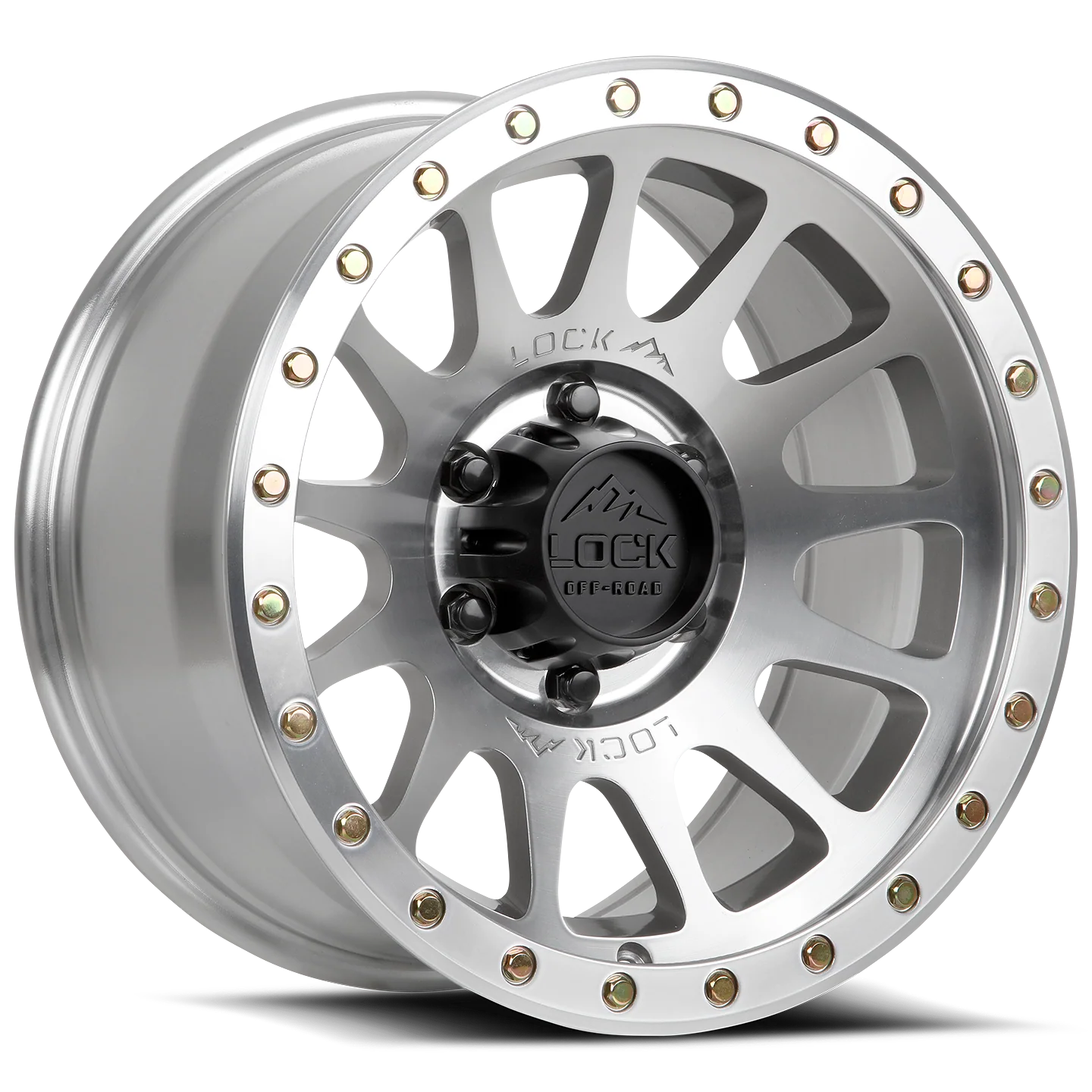 Lock Off-Road Wheels Yosemite Machine Face Polish